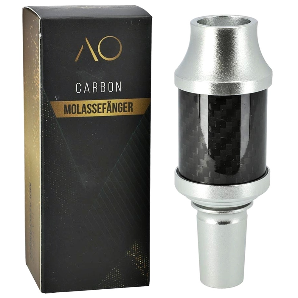 AO - Carbon Molassefänger 18/8er Aluminium Silver 