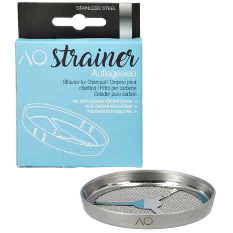AO Hookah Accessories AO Hookah Accessories - Strainer Auflagesieb Edelstahl