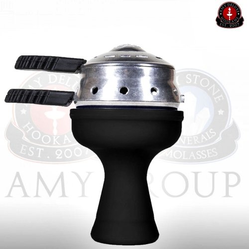 Amy Deluxe Heatbox Silikon Kopfset Black Amy Deluxe Heatbox Silikon Kopfset Black