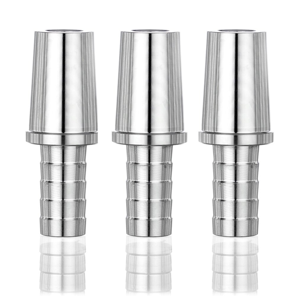 Aladin Aladin MVP - 3x 18/8er Schlauchanschlüsse Set aus Edelstahl geeignet für alle MVP Modelle in Silber Aladin Aladin MVP - 3x 18/8er Schlauchanschlüsse Set aus Edelstahl geeignet für alle MVP Modelle in Silber