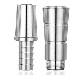 Aladin MVP 470 / 460 Schlauchadapter 18/8er Set - Edelstahl