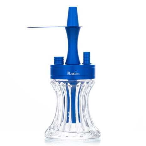 Aladin Aladin Shisha - 2 Go Aluminium Outdoor Shisha Blau inkl. Transporttasche Aladin Aladin Shisha - 2 Go Aluminium Outdoor Shisha Blau inkl. Transporttasche