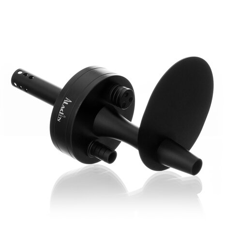 Aladin Aladin Shisha - 2 Go Aluminium Outdoor Shisha Schwarz inkl. Transporttasche Aladin Aladin Shisha - 2 Go Aluminium Outdoor Shisha Schwarz inkl. Transporttasche