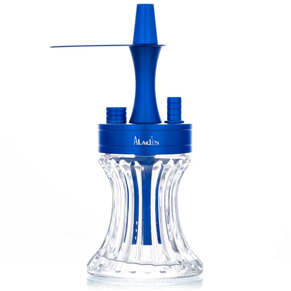 Aladin Aladin Shisha - 2 Go Aluminium Outdoor Shisha Blau inkl. Transporttasche Aladin Aladin Shisha - 2 Go Aluminium Outdoor Shisha Blau inkl. Transporttasche