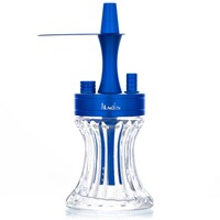 2 Go Aluminium Outdoor Shisha Blau