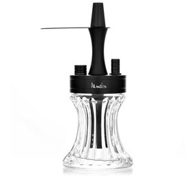 Aladin 2 Go Aluminium Outdoor Shisha Schwarz Aladin 2 Go Aluminium Outdoor Shisha Schwarz