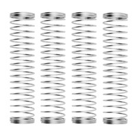 4er Knickschutzfeder Set Edelstahl