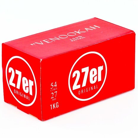 Venookah 27er Venookah - 27er Cubes Naturkohle 1 kg