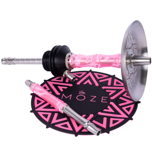 Moze Moze - Breeze Two - Wavy Pink - Shisha Komplett Set