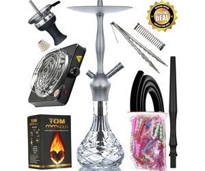 Admiral Komplett Silver Set Aladin - Shisha Alux -