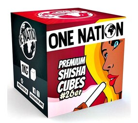 One Nation One Nation 1 kg - 26er Cubes - Naturkohle One Nation One Nation 1 kg - 26er Cubes - Naturkohle