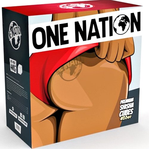 One Nation One Nation - Premium Shisha Cubes # 26er Naturkohle 4 kg