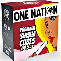 One Nation 4 kg - 26er Cubes - Naturkohle