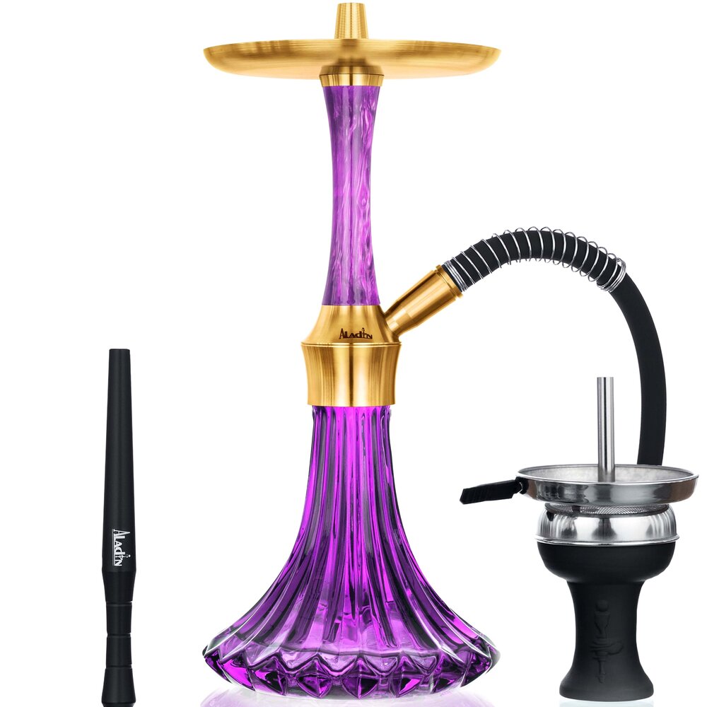 Aladin Aladin Shisha - MVP 360 EPOX Purple Gold Aladin Aladin Shisha - MVP 360 EPOX Purple Gold