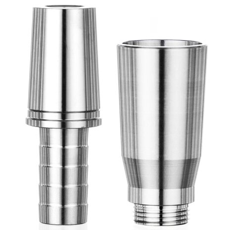 Aladin Aladin MVP A46 / A36 Schlauchadapter 18/8er Set - Edelstahl Aladin Aladin MVP A46 / A36 Schlauchadapter 18/8er Set - Edelstahl