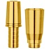 MVP A46 / A36 Schlauchadapter 18/8er Set - Edelstahl - Gold MVP A46 / A36 Schlauchadapter 18/8er Set - Edelstahl - Gold