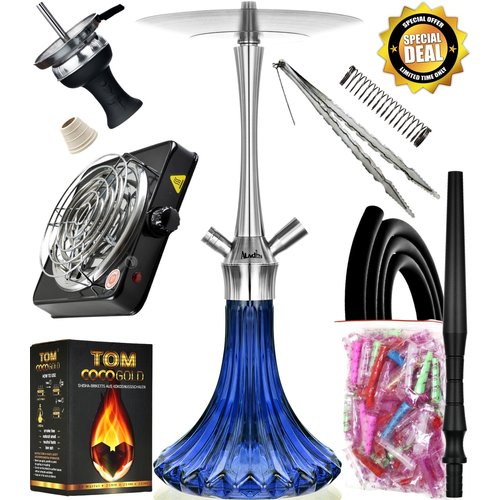 Aladin MVP A46 Blue - Shisha Komplett Set