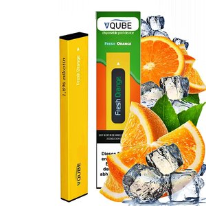 VQube Fresh Orange - 350 Züge / Nikotin 18 mg