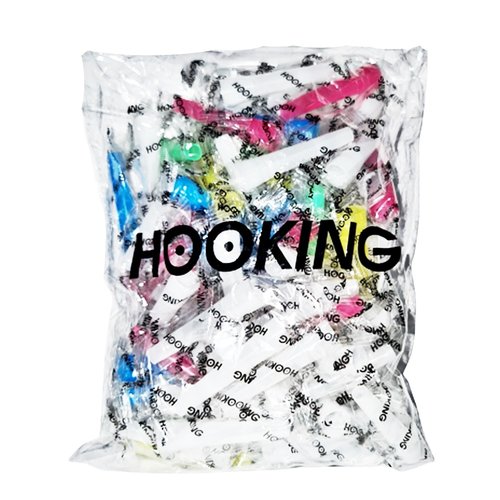 Hooking Hygienemundstücke 100er Packung Bunt / Weiß - 6 cm Hooking Hygienemundstücke 100er Packung Bunt / Weiß - 6 cm