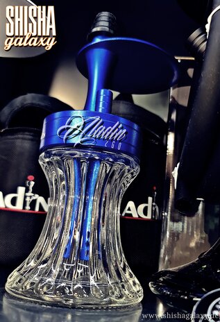 Aladin Aladin Shisha - 2 Go Aluminium Outdoor Shisha Blau inkl. Transporttasche Aladin Aladin Shisha - 2 Go Aluminium Outdoor Shisha Blau inkl. Transporttasche