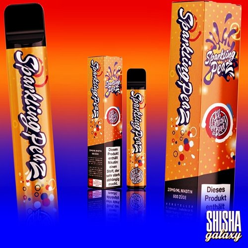 187 Strassenbande 187 Strassenbande - Sparkling Peaz  - Einweg E-Shisha - 600 Züge / Nikotin 20 mg