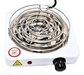 Caesar Premium - 1000 Watt - Kohleanzünder inkl. Gitter - White Caesar Premium - 1000 Watt - Kohleanzünder inkl. Gitter - White