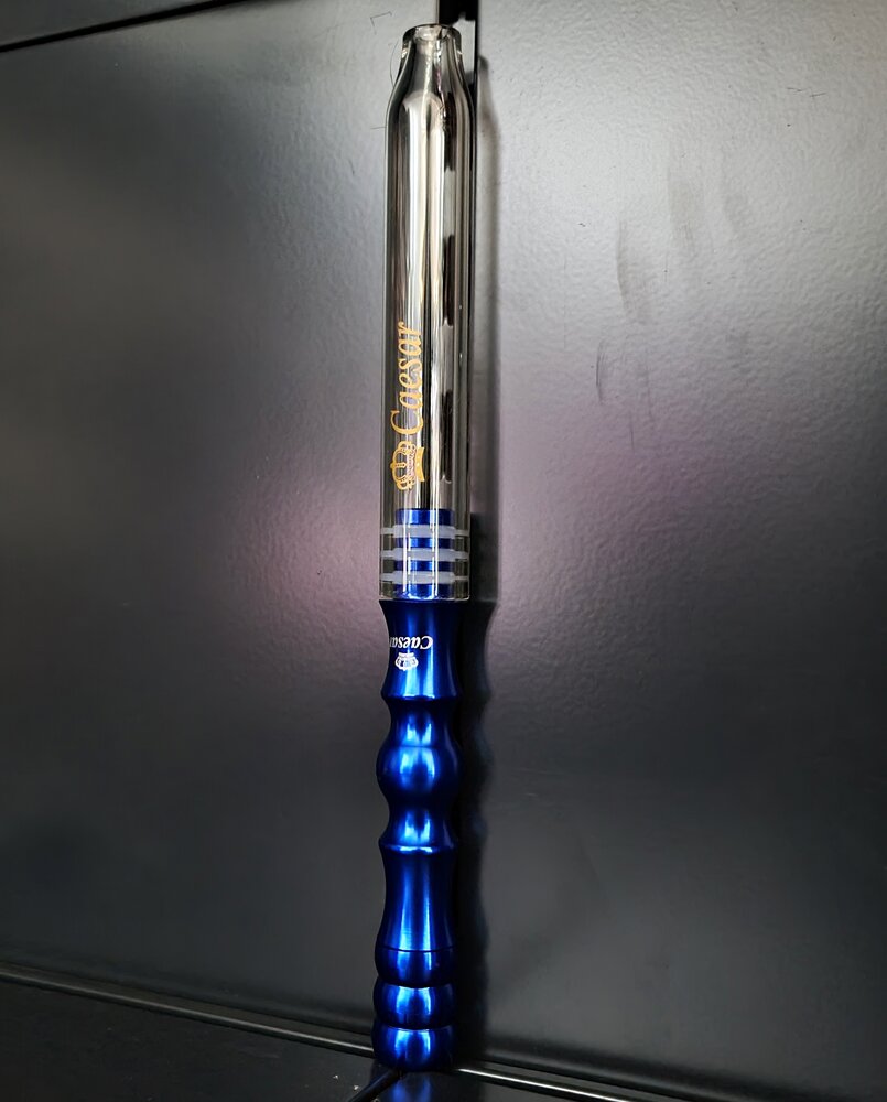 Caesar Caesar - Alu & Glas Premium Mundstück Blau Caesar Caesar - Alu & Glas Premium Mundstück Blau