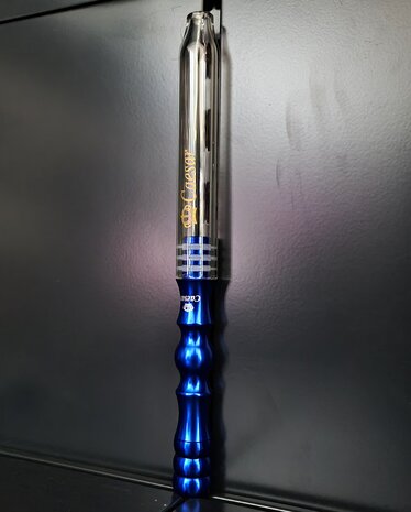 Caesar Caesar - Alu & Glas Premium Mundstück Blau Caesar Caesar - Alu & Glas Premium Mundstück Blau