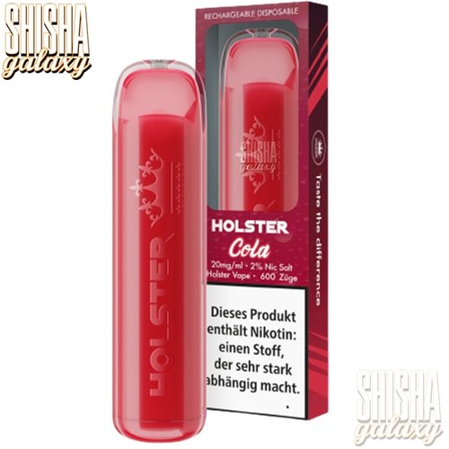 Holster Holster Vape - Cola - Einweg E-Shisha - 600 Züge / Nikotin 20 mg