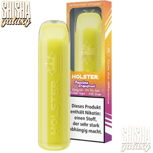 Holster Holster Vape - Passion Grapefruit - Einweg E-Shisha - 600 Züge / Nikotin 20 mg