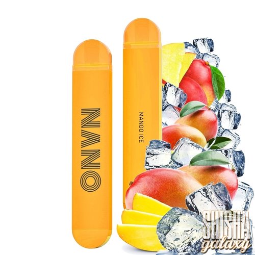 Lio Nano X Lio Nano X - Mango Ice - Einweg E-Shisha - 600 Züge - Nikotin 20 mg