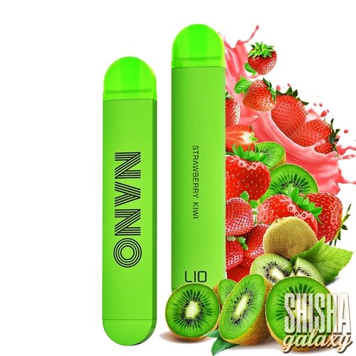 Lio Nano X Lio Nano X - Strawberry Kiwi - Einweg E-Shisha - 600 Züge - Nikotin 20 mg