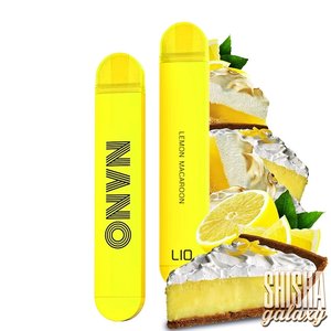 Lio Nano X Lemon Macaroon - 600 Züge / Nikotin 20 mg
