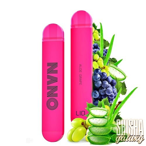 Lio Nano X Lio Nano X - Aloe Grape - Einweg E-Shisha - 600 Züge - Nikotin 20 mg