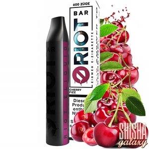 Riot Bar Cherry Fizz - 600 Züge / Nikotin 20 mg