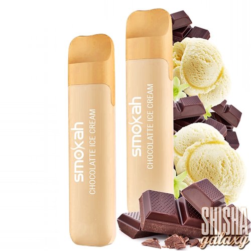 Smokah Smokah - Glamee Mini - Chocolate Ice Cream - Einweg E-Shisha - 700 Züge / Nikotin 20 mg