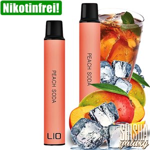 Lio Nano X Peach Soda - 600 Züge / Nikotinfrei