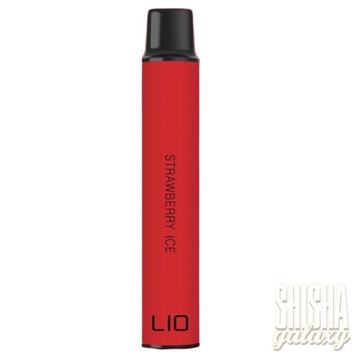 Lio Nano X Lio Nano X - Strawberry Ice - 10er Packung / Display (Sparset) - Einweg E-Shisha - 600 Züge / Nikotinfrei