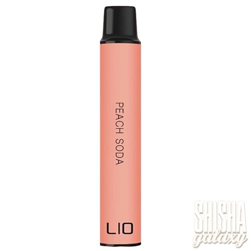 Lio Nano X Lio Nano X - Peach Soda - 10er Packung / Display (Sparset) - Einweg E-Shisha - 600 Züge / Nikotinfrei