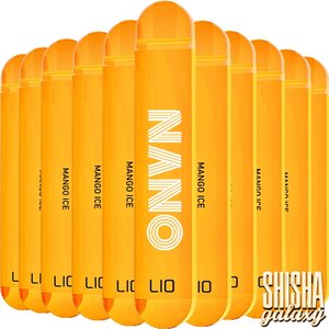 Lio Nano X Mango Ice - 10er Packung / Display - 600 Züge / Nikotin 20 mg