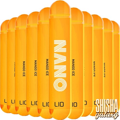Lio Nano X Mango Ice - 10er Packung / Display - 600 Züge / Nikotin 20 mg Lio Nano X Mango Ice - 10er Packung / Display - 600 Züge / Nikotin 20 mg