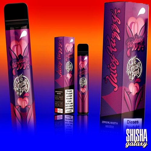 187 Strassenbande 187 Strassenbande - Juicy Puzzy - 10er Packung / Display (Sparset) - Einweg E-Shisha - 600 Züge / Nikotin 20 mg