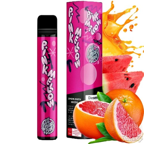 187 Strassenbande 187 Strassenbande - Pink Mellow - 10er Packung / Display (Sparset) - Einweg E-Shisha - 600 Züge / Nikotin 20 mg