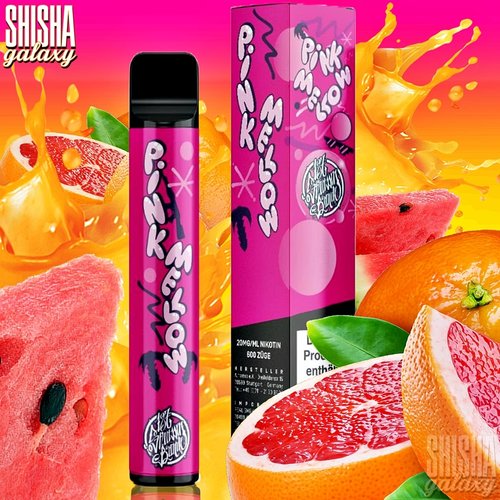 187 Strassenbande 187 Strassenbande - Pink Mellow - 10er Packung / Display (Sparset) - Einweg E-Shisha - 600 Züge / Nikotin 20 mg