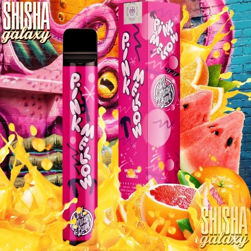 187 Strassenbande 187 Strassenbande - Pink Mellow - 10er Packung / Display (Sparset) - Einweg E-Shisha - 600 Züge / Nikotinfrei