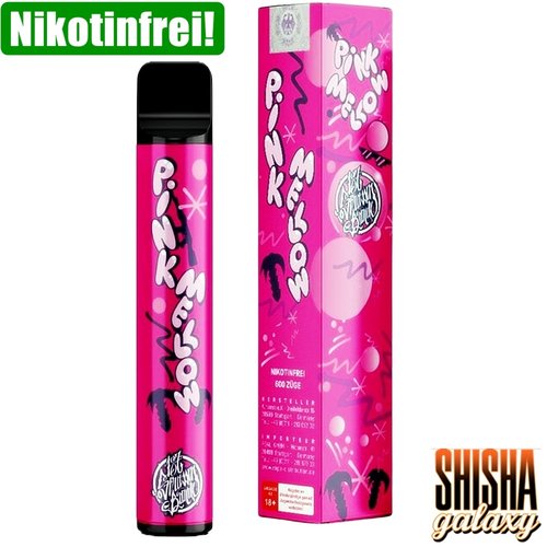 187 Strassenbande 187 Strassenbande - Pink Mellow - 10er Packung / Display (Sparset) - Einweg E-Shisha - 600 Züge / Nikotinfrei