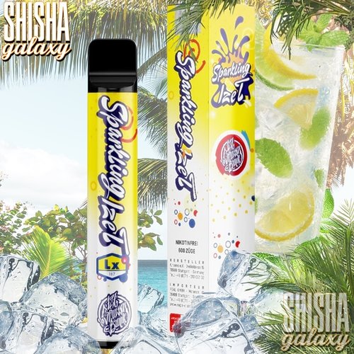 187 Strassenbande 187 Strassenbande - Sparkling Ize T - 10er Packung / Display (Sparset) - Einweg E-Shisha - 600 Züge / Nikotinfrei