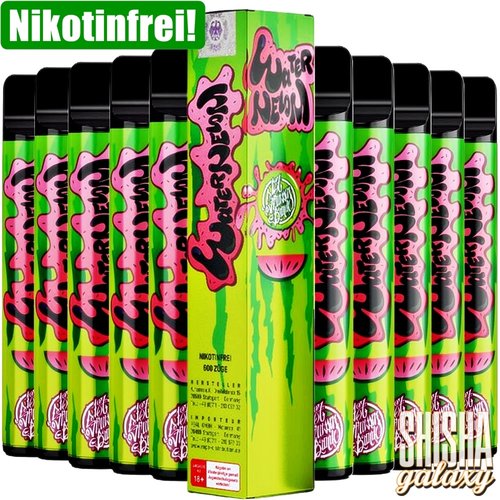 187 Strassenbande 187 Strassenbande - Waternelom - 10er Packung / Display (Sparset) - Einweg E-Shisha - 600 Züge / Nikotinfrei