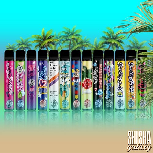 187 Strassenbande 187 Strassenbande - SE-E-XX - 10er Packung / Display (Sparset) - Einweg E-Shisha - 600 Züge / Nikotin 20 mg