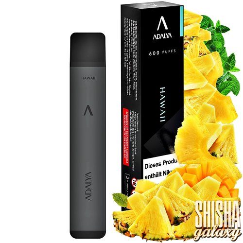 Adalya Adalya Vape - Hawaii - Einweg E-Shisha - 600 Züge / Nikotin 12 mg